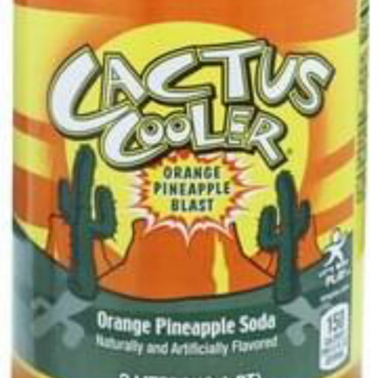 Cactus Cooler Orange & Pineapple Soda (2 Liter) | Temple Beauty Supply