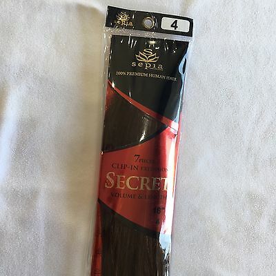 Sepia Secret Clip Ins Hair Extension | Temple Beauty Supply display picture 1